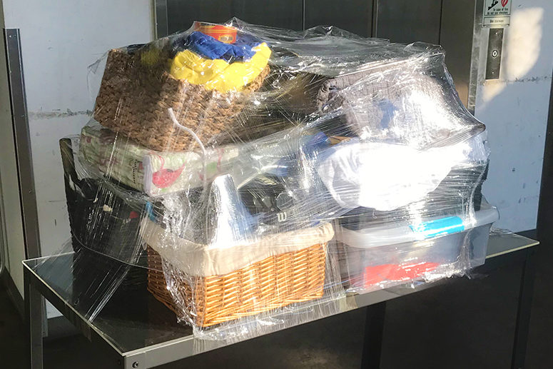 Moving packaged materials