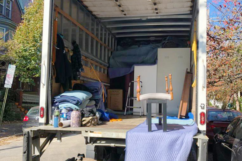 Brier Moving Co. moving truck